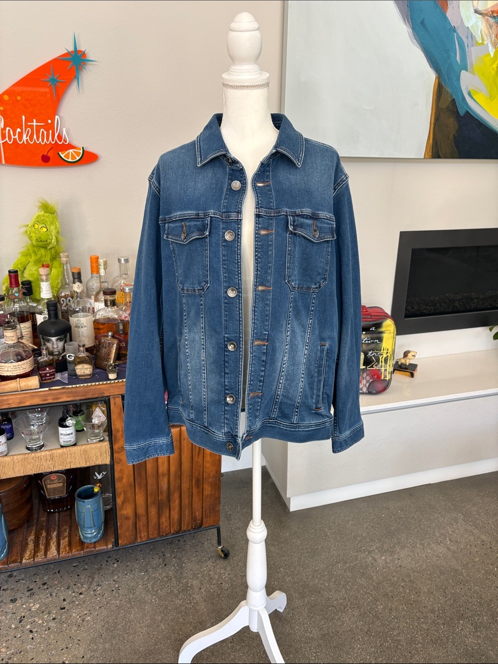 Tommy Bahama Blue Jean Jacket